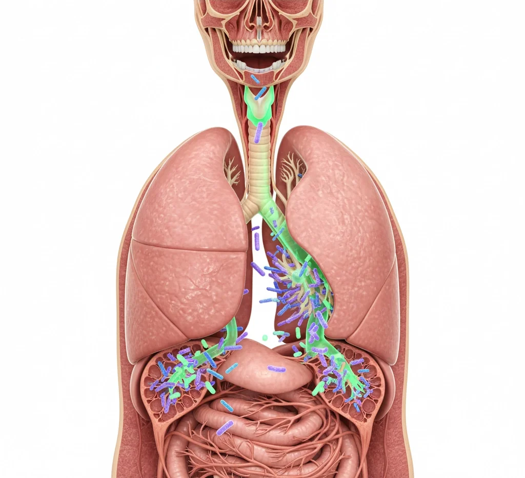 When Bacteria Travel to Your Lungs