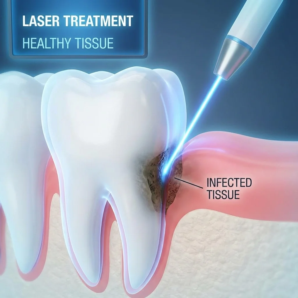 Laser Treatment Healthy Tissue
